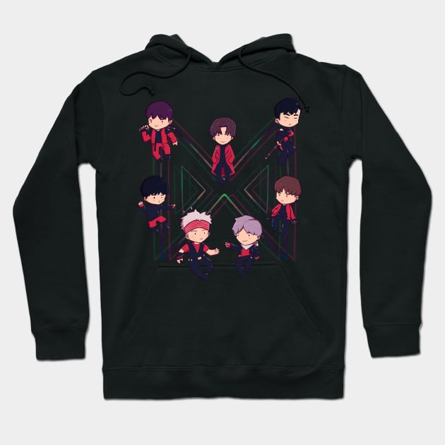 Monsta x hoodie top
